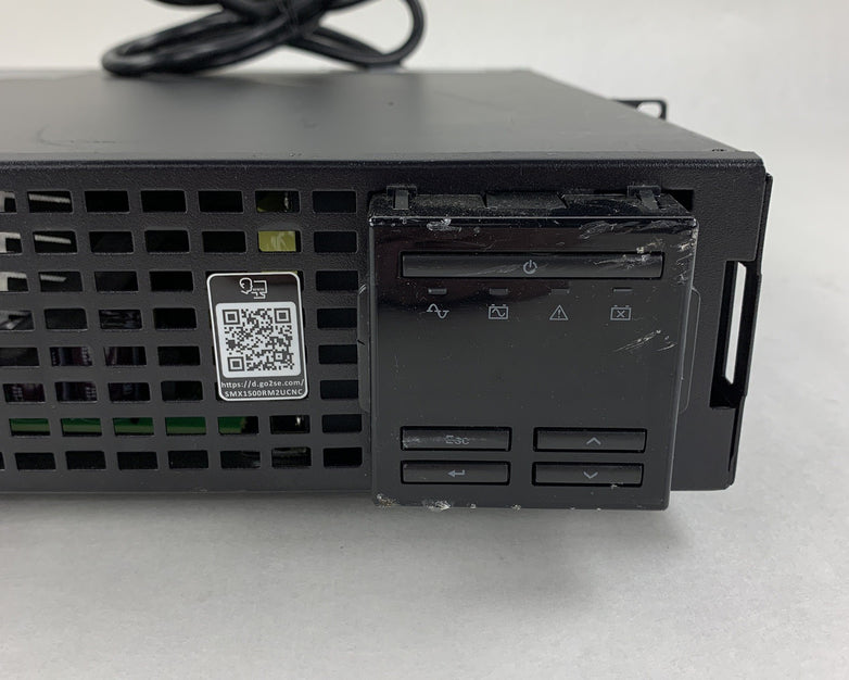 APC SMX1500RM2UCNC Battery Backup UPS Tested w/ AP9641 No Batt No Caddy