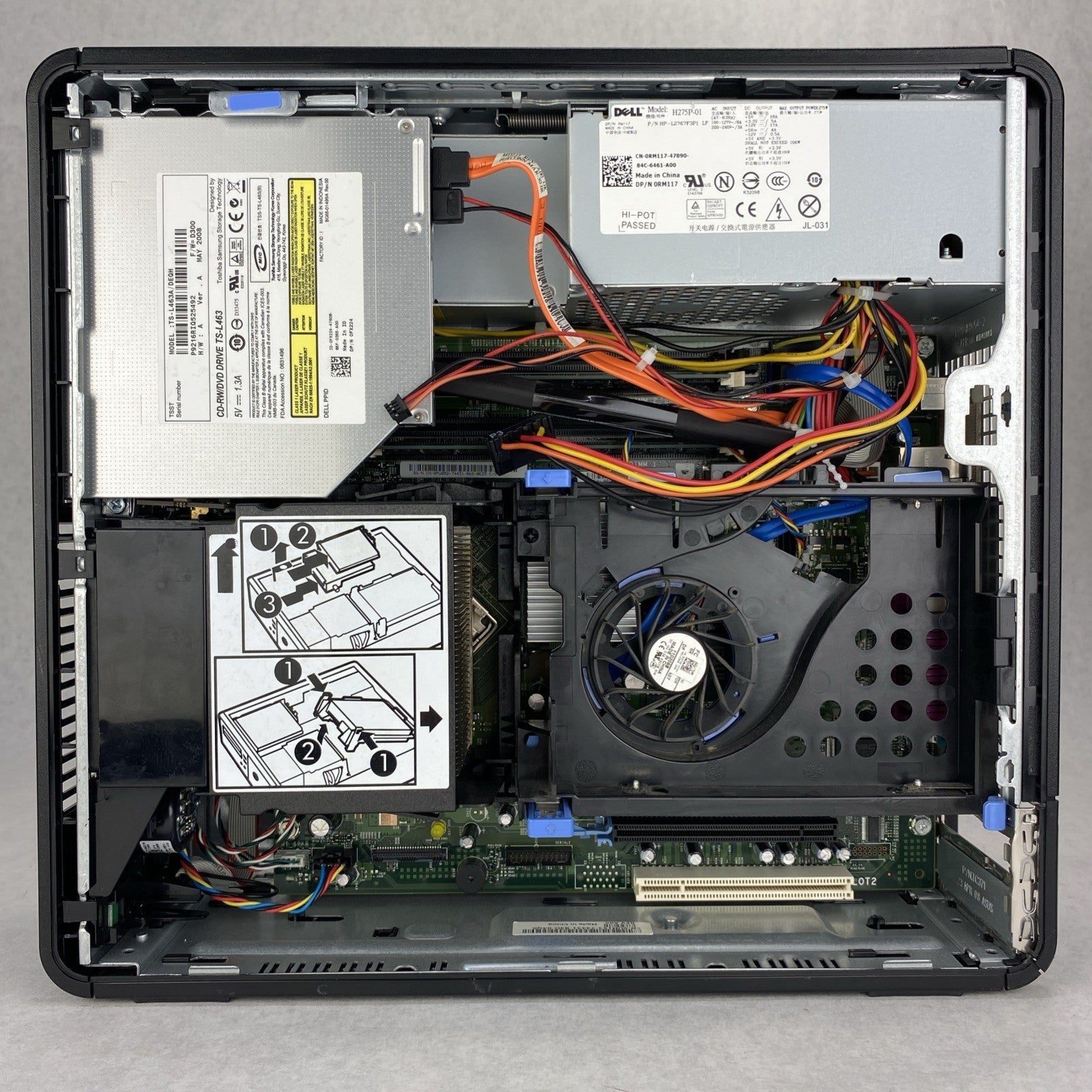 Dell Optiplex 755 SFF Intel Core 2 Duo E7200 2.53GHz 2GB RAM No HDD No OS