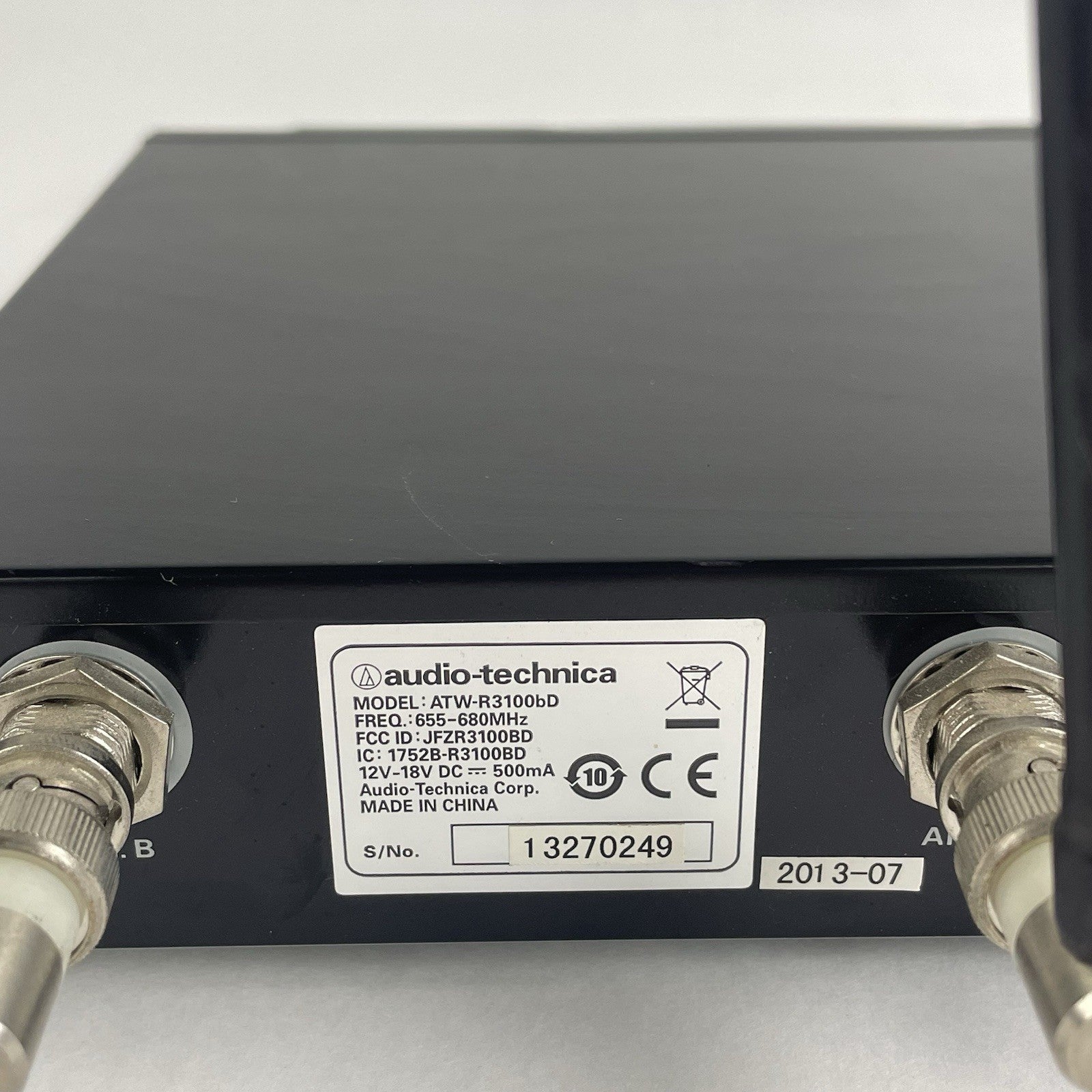 Audio-Technica ATW-R3100BD Freq: 655-680MHz7