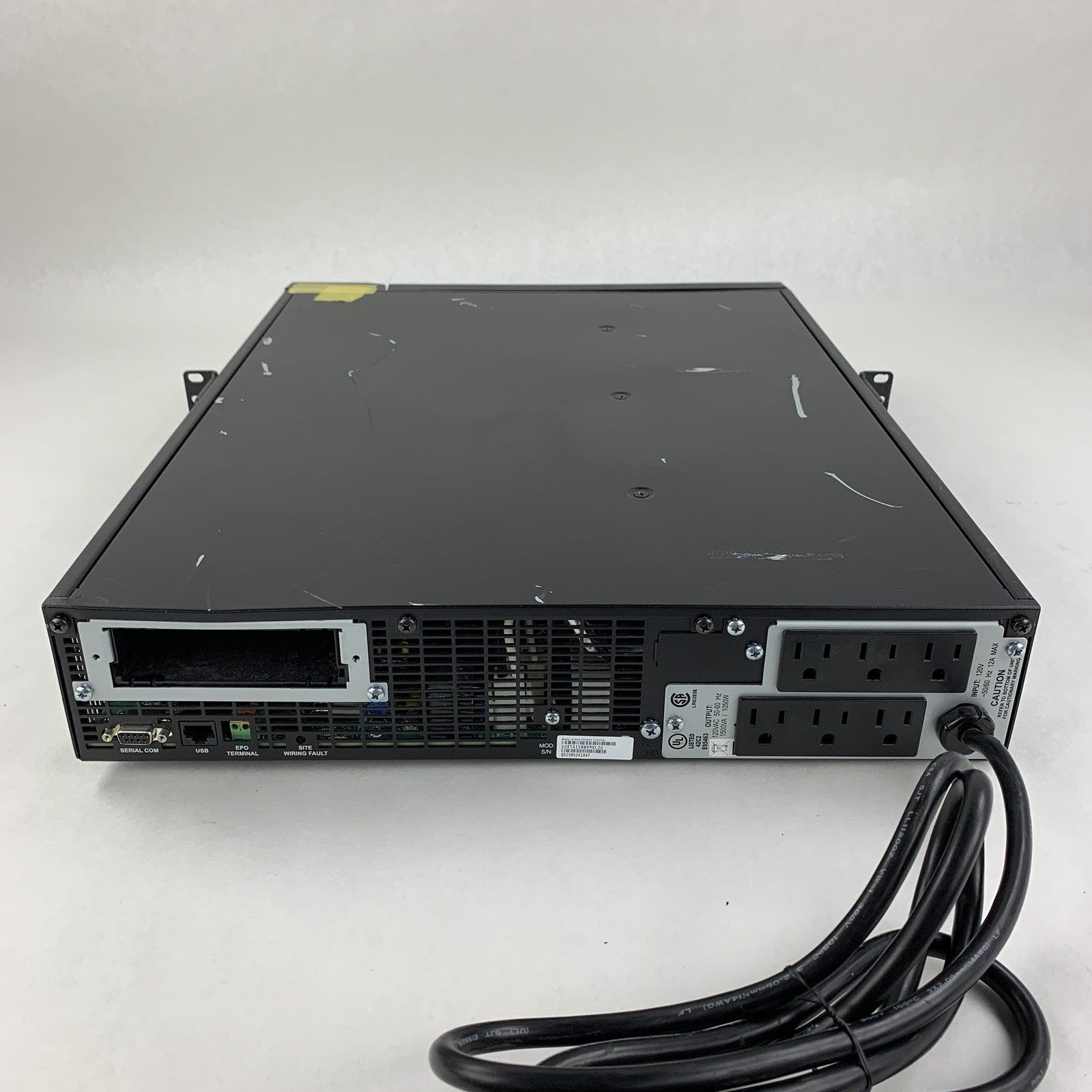 APC SURTA1500RMXL2U Smart-UPS RT 120V Uninterruptable Power Supply No Batt Tray