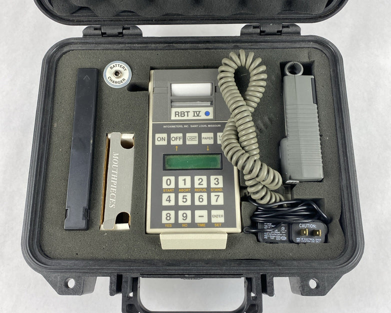 Intoximeters RBT IV Electronic Breathalyzer Kit