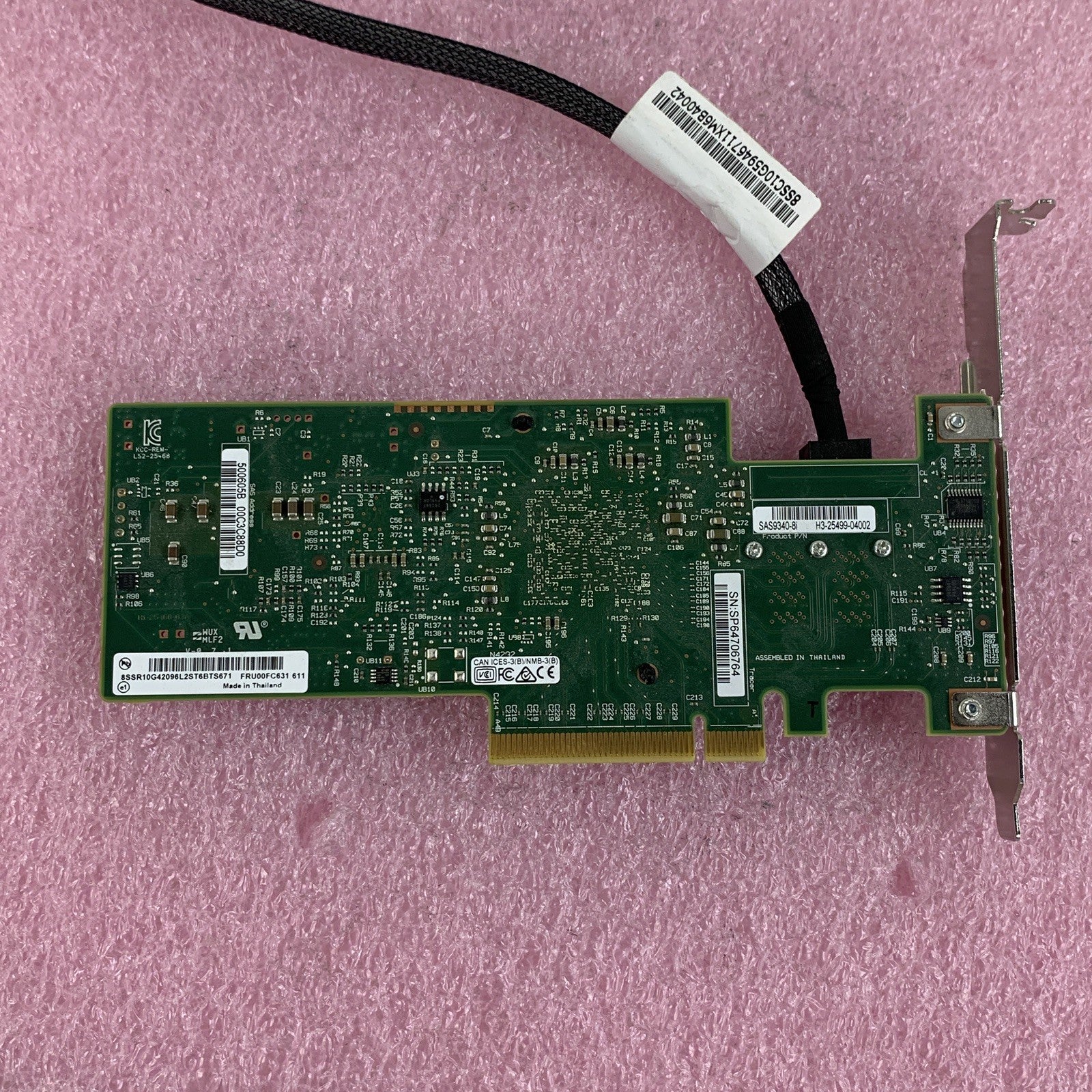 Lenovo SAS9340-8i IBM x3650 M5 LSI 12GB 8-Port RAID