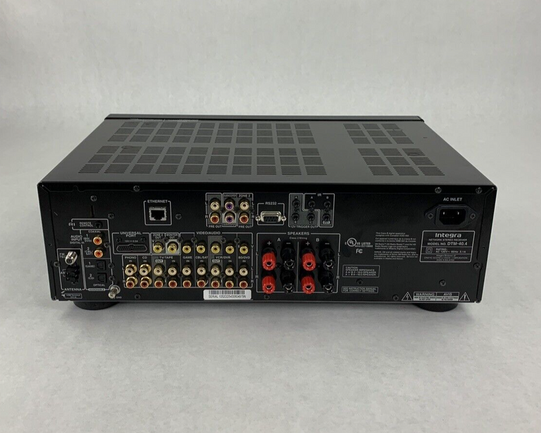 Integra DTM 40.4 Sirius XM WRAT Wide Range Amplifier Tested Bad Caps For Parts