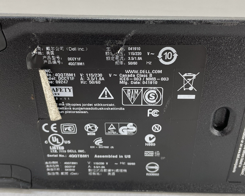 Dell Optiplex 780 SFF Core 2 Duo E8400 3.00 GHz 4 GB RAM No HDD/OS