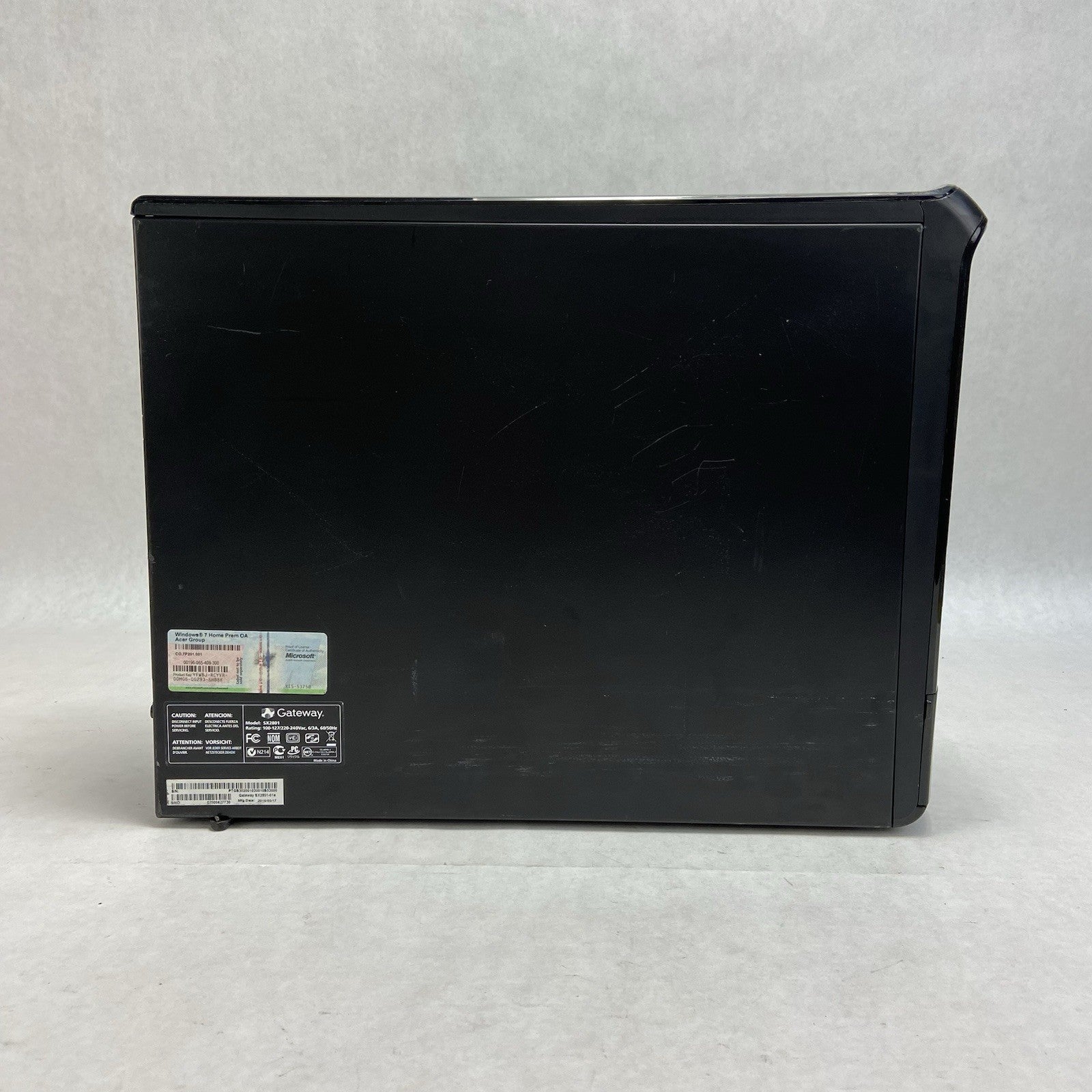 Gateway SX2801 SFF Intel Pentium Dual-Core E5500 2.8GHz 6GB RAM No HDD No OS3