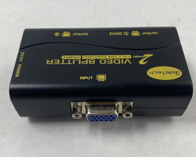 JideTech VGA Video Splitter 1 to 2 VGA Duplicator X001EHFN0L