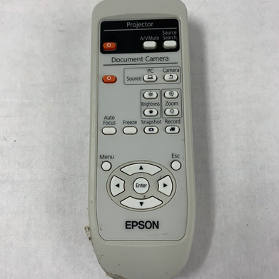 Lot of 2 Epson Projector Remote Controller 153867200