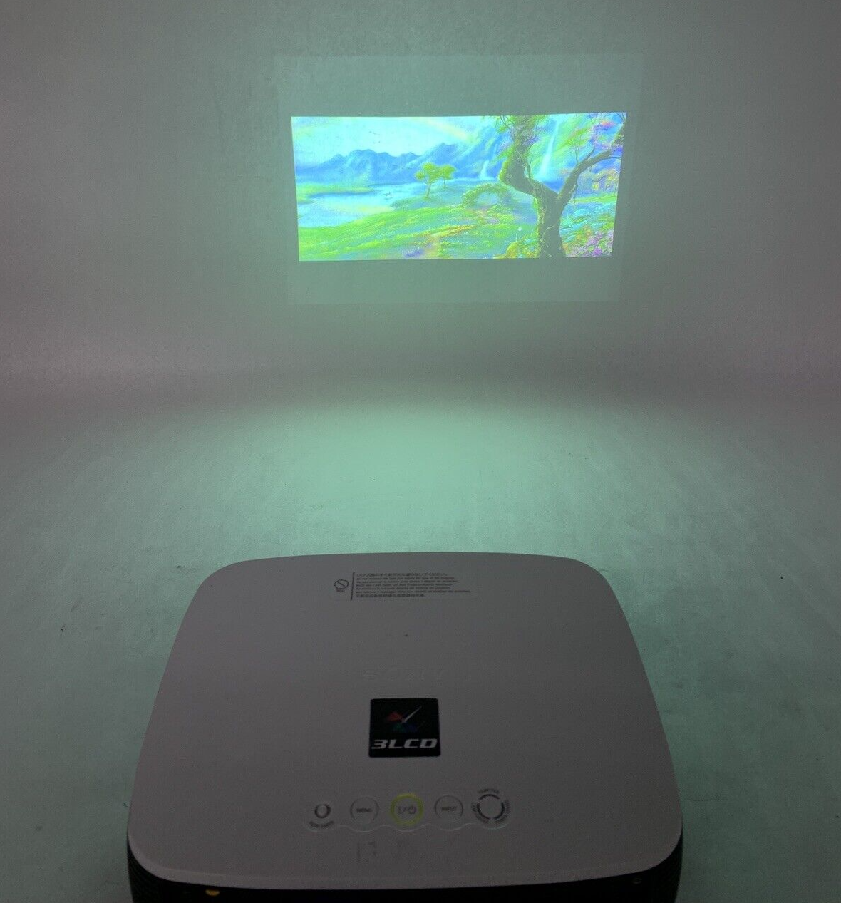 Sony VPL-ES3 LCD Data Projector 50-60Hz Tested 176 Lamp Hours