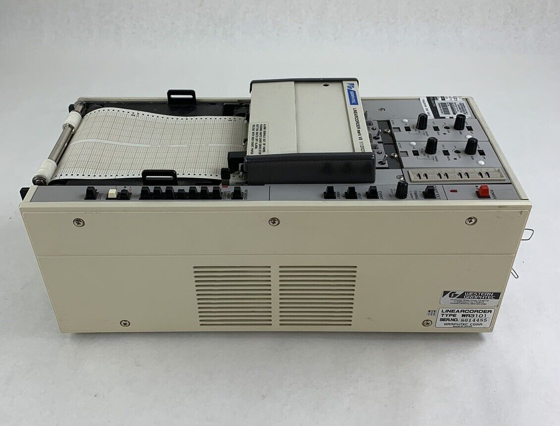 Graphtec WR3101 Linearcorder Mark VII (Parts and Repair)