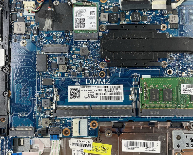 HP EliteBook 850 G6 15.6" i5-8365U 1.60 GHz 8 GB RAM No SSD/OS/AC/Batt