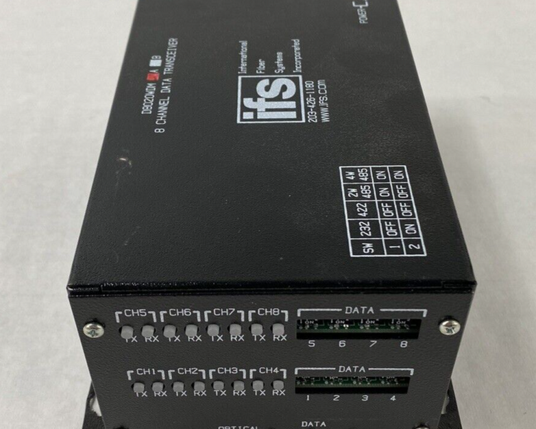 International Fiber Systems IFS D8020WDM 8 Channel Data Transceiver