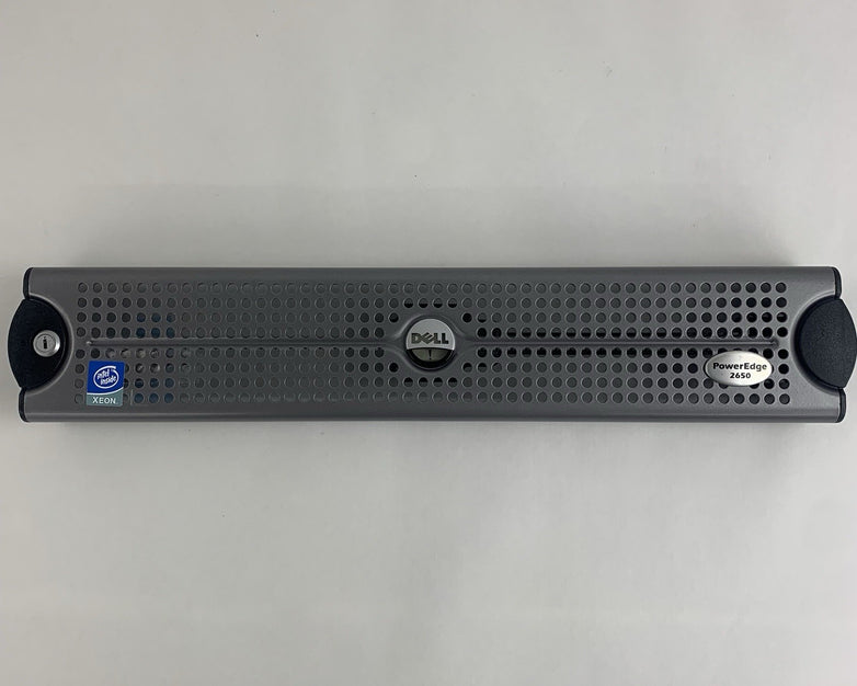 Dell P/N 6G401 0H005 Poweredge 2650 Lockable Front Cover Faceplate Bezel w/ Key