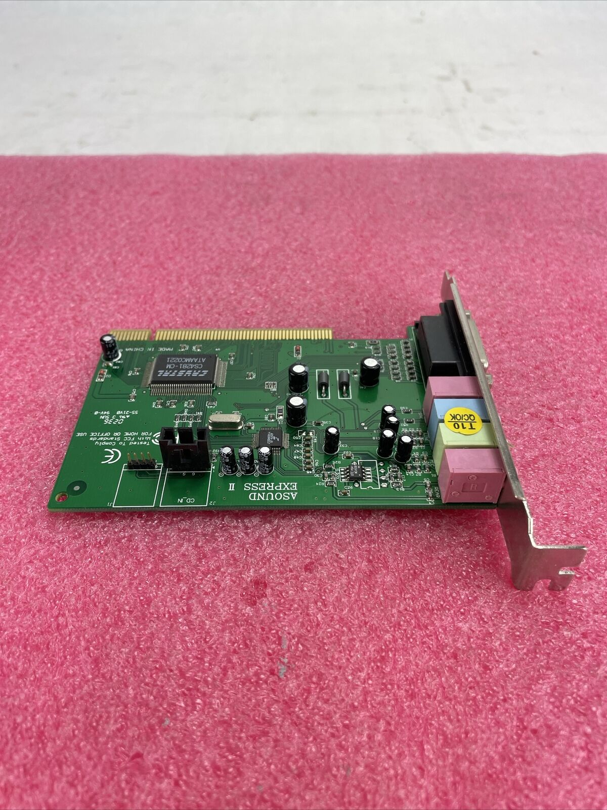 ASOUND EXPRESS II 2002 SR03050711716 PCI Audio Card