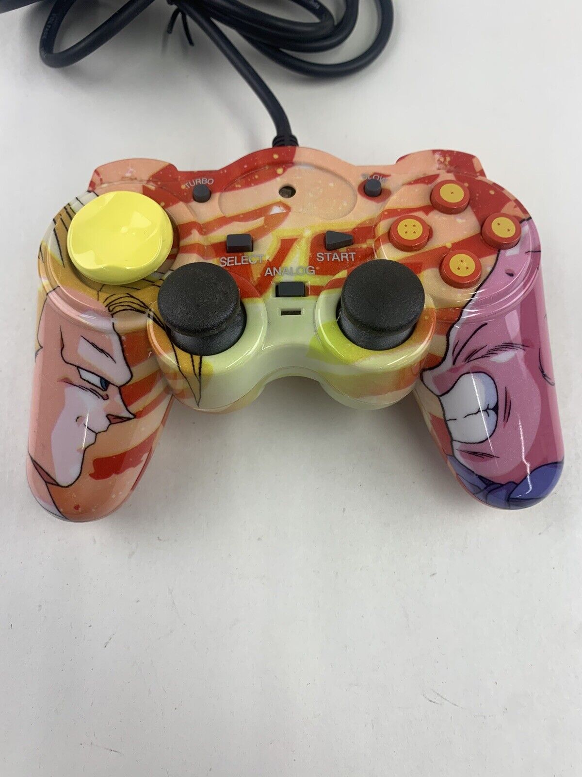 Play Station 2 Controller Dragon Ball Z SS3 Goku Vs. Majin Buu