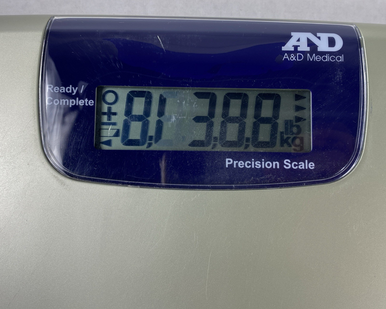 A&D Medical UC-321PL Precision Personal Health Scale Power Tested