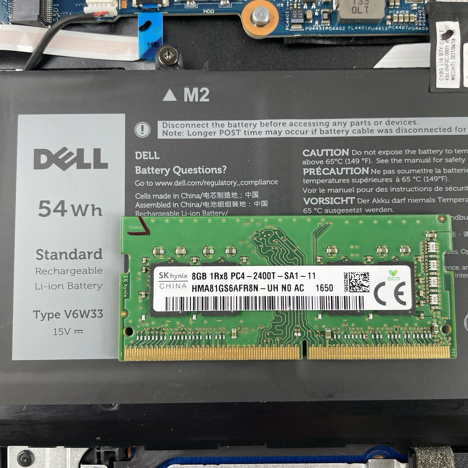 Dell Latitude 3520 15.6" i5-1145G7 2.60 GHz 8 GB RAM No SSD/OS/AC18