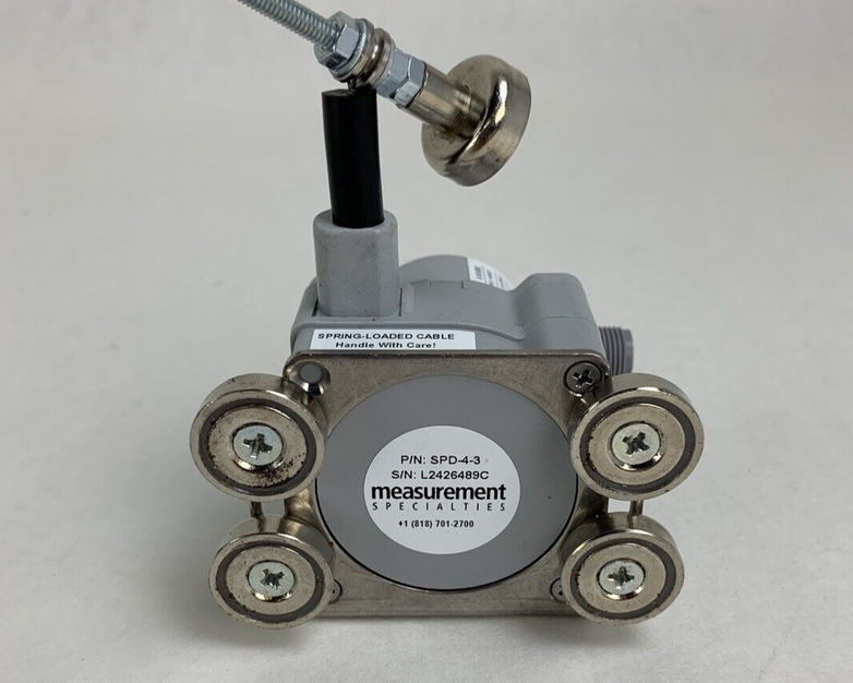 Measurement Specialties SPD-4-3 Cable Actuated Position Sensor Potentiometer