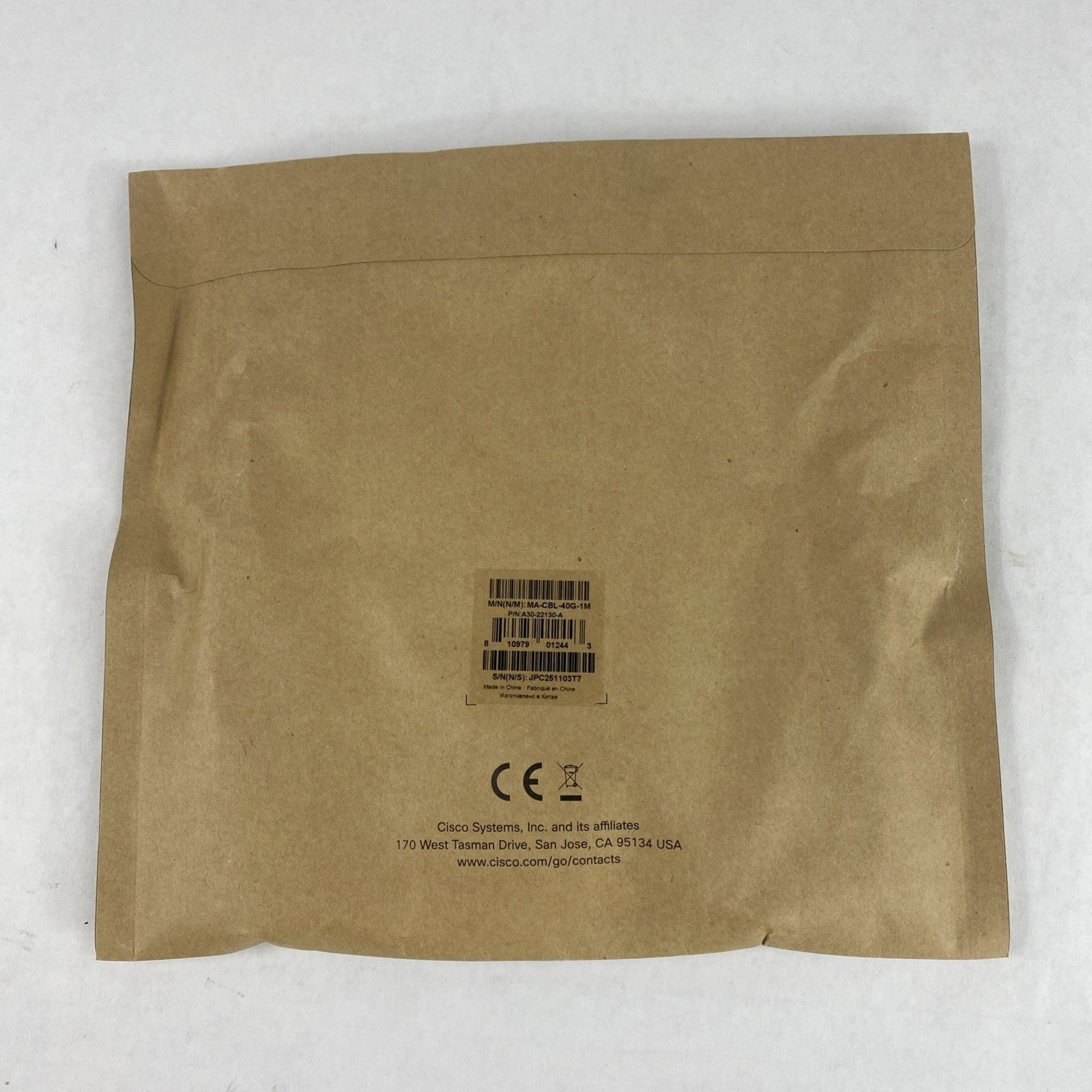 Cisco Meraki Stacking Cable MA-CBL-40G-1M4