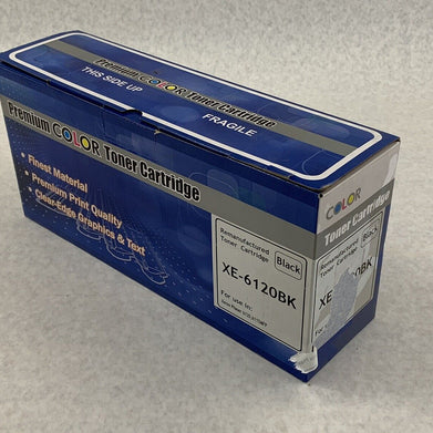 Premium COLOR XE-6120BK Toner Cartridge for Xerox Phaser 6120 6115 MFP