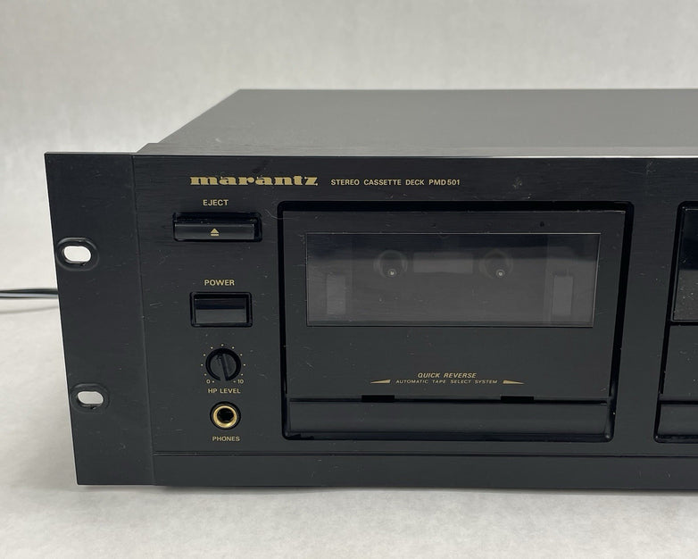 Marantz PMD-501u Professional Cassette Deck Tested Working