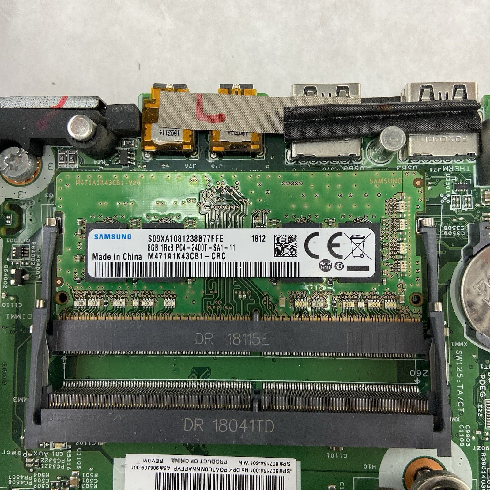 HP EliteDesk 800 G3 Micro Intel Core i5-7500T 2.7GHz 8GB RAM No AC/HDD/OS11