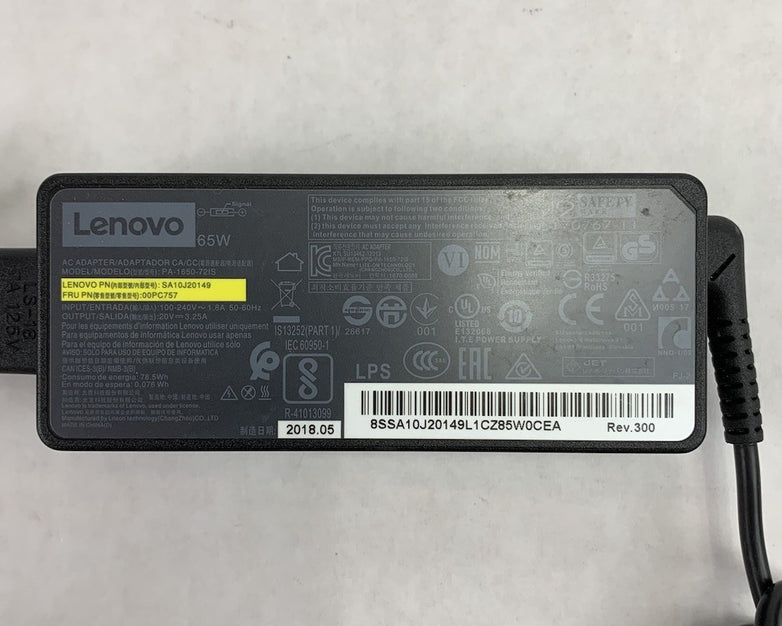 Lenovo PA-1650-72IS 65W AC Adapter (Lot of 4)