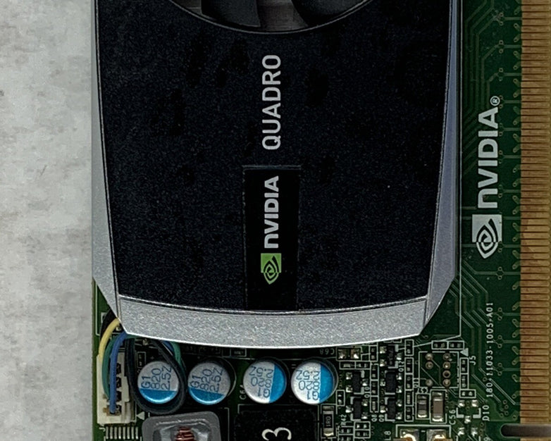 Dell NVIDIA Quadro 600 0PWG0F 1GB 128-Bit DDR3 PCIe Video Graphics Card GPU