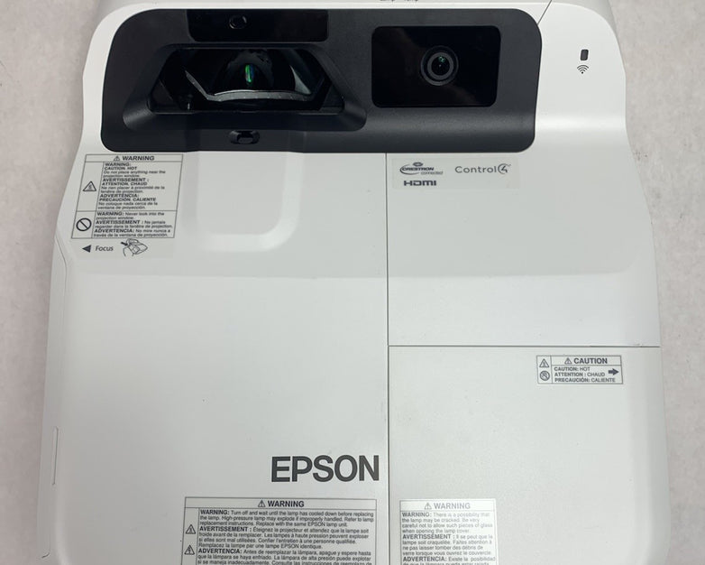 Epson PowerLite 695Wi H740A LCD Lamp Projector 769 Lamp Hours - No Remote