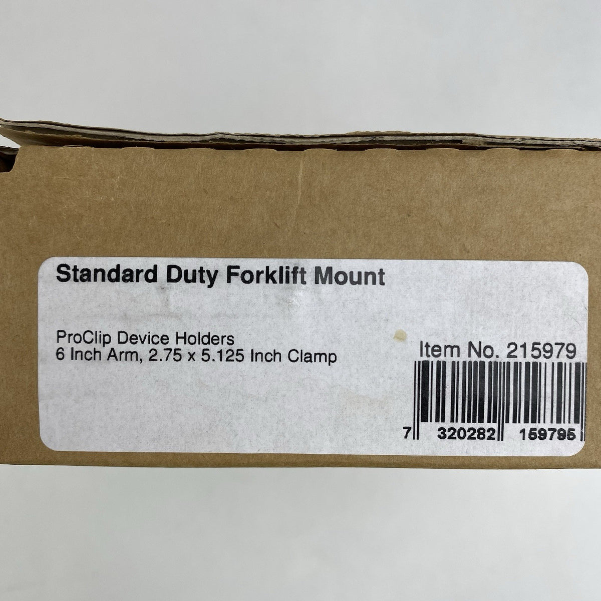 Standard Duty Forklift Mount 215979 ProClip 6" Arm 2.75 x 5.125" Clamp12