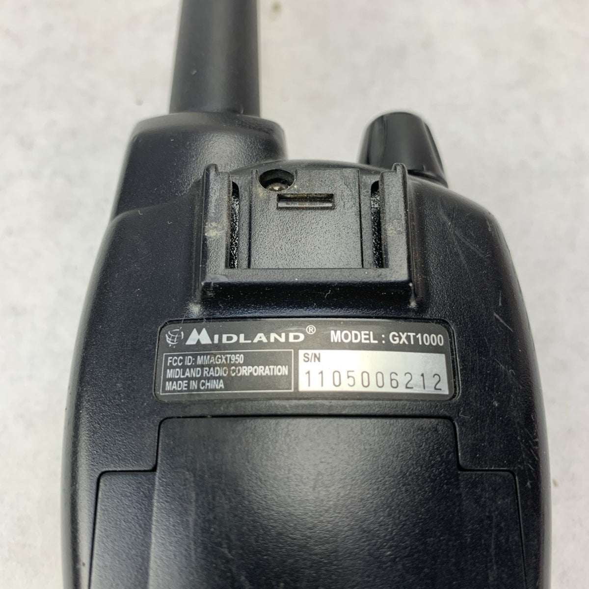 Midland GXT1000 GMRS 2-Way Radio Set of 2 Charge base Car Adapter - No Batteries8