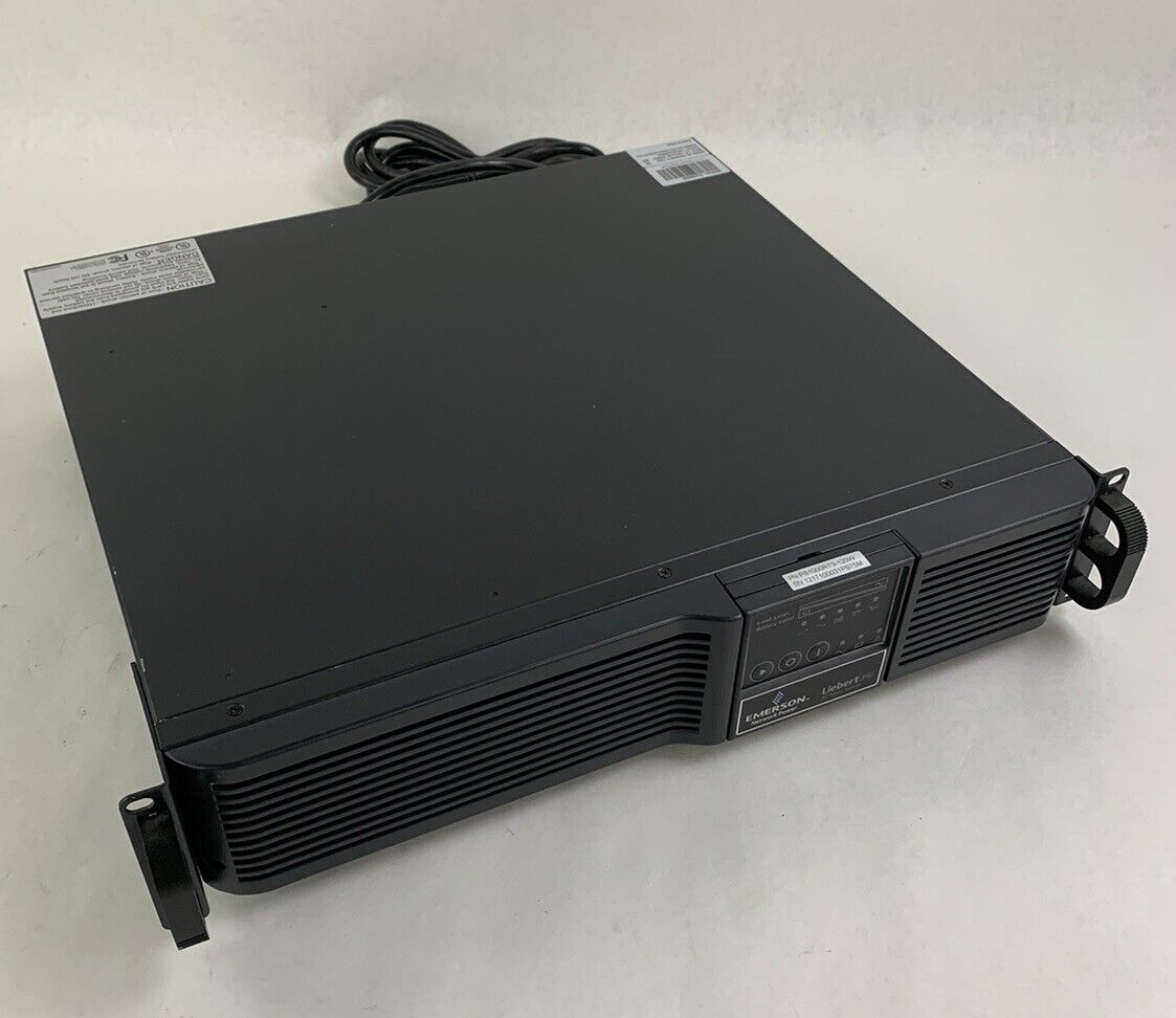 Liebert PS1000RT3-120W 1000VA 2U Line-interactive UPS System No Batteries