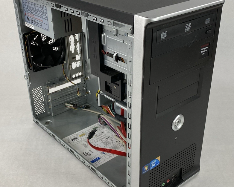 Nobilis i924m ATX Mid Tower Computer Case with 400W Power Supply