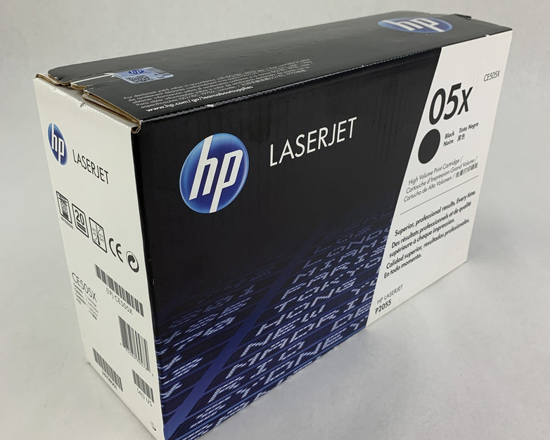 HP CE505X Laserjet Toner 05X Black Toner Cartridge OEM Box Sealed New