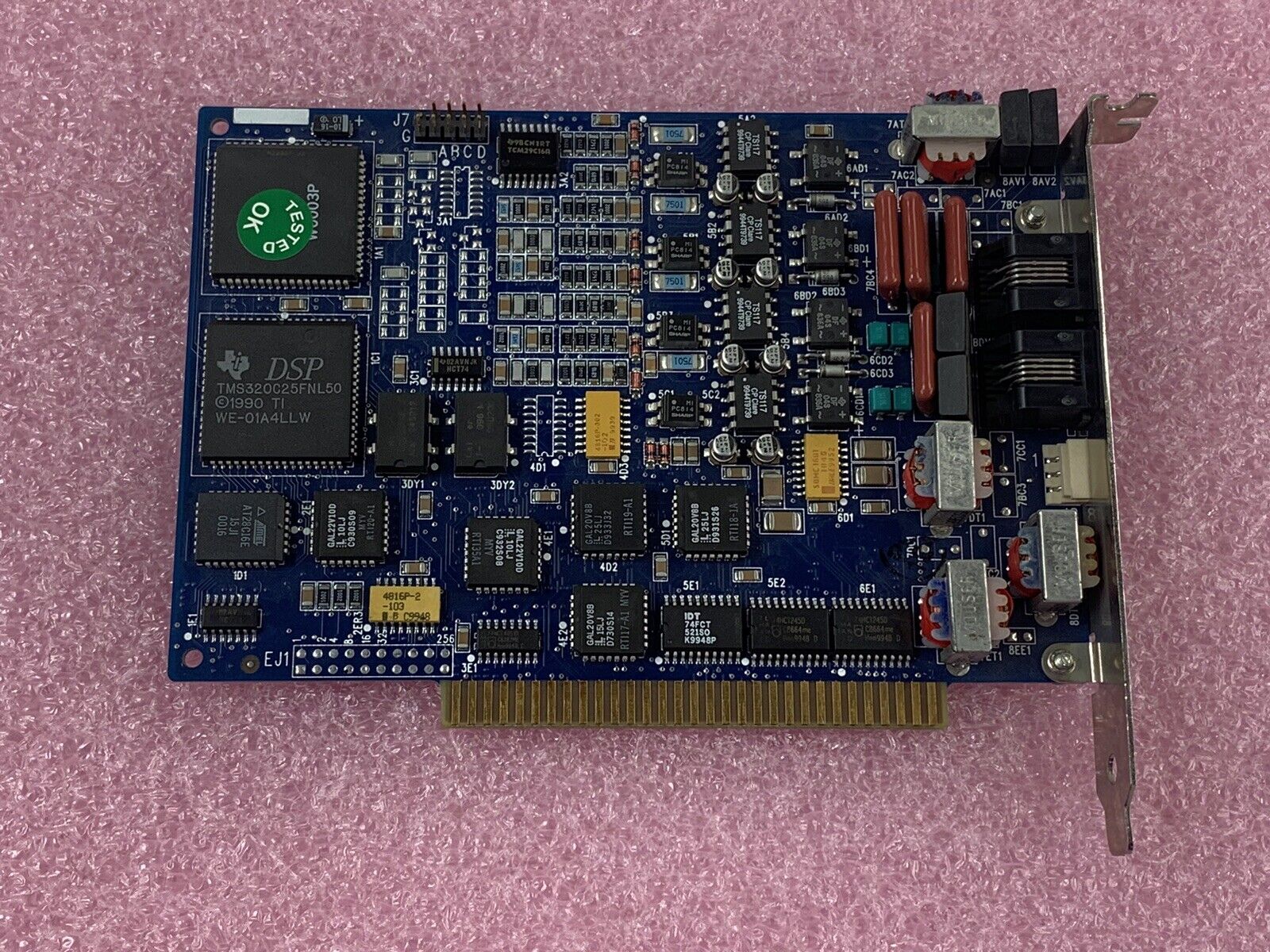 Rhetorex Inc RDSP-M6 4 Port Analog Voicemail Card 1A9USA-75391-VM-E