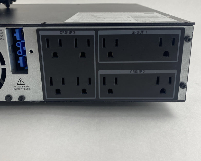 APC SMX1500RMZUNC Smart-UPS X 1500 Rackmount No batteries No Faceplate 8 Outlet