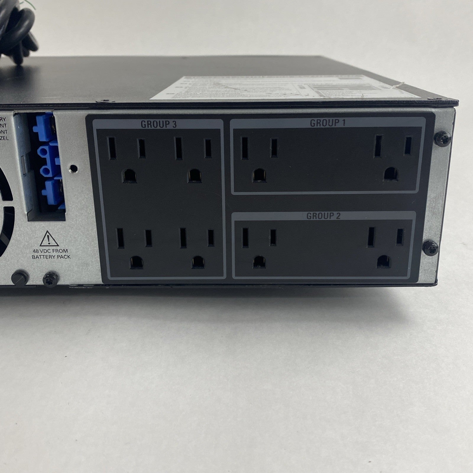 APC SMX1500RMZUNC Smart-UPS X 1500 Rackmount No batteries No Faceplate 8 Outlet10