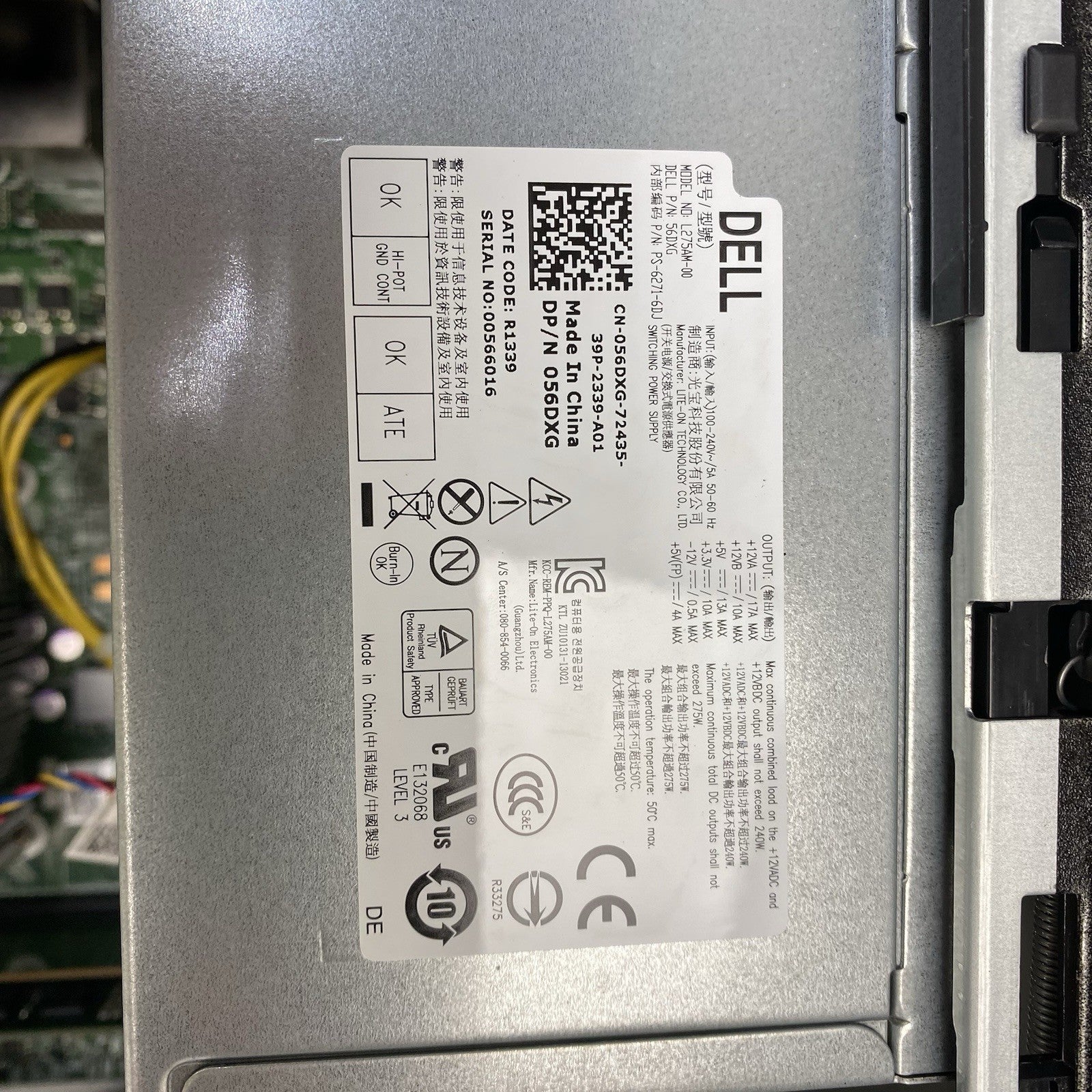 Dell OptiPlex 3010 MT Intel Core i5-3470 3.20GHz 8GB RAM No HDD No OS