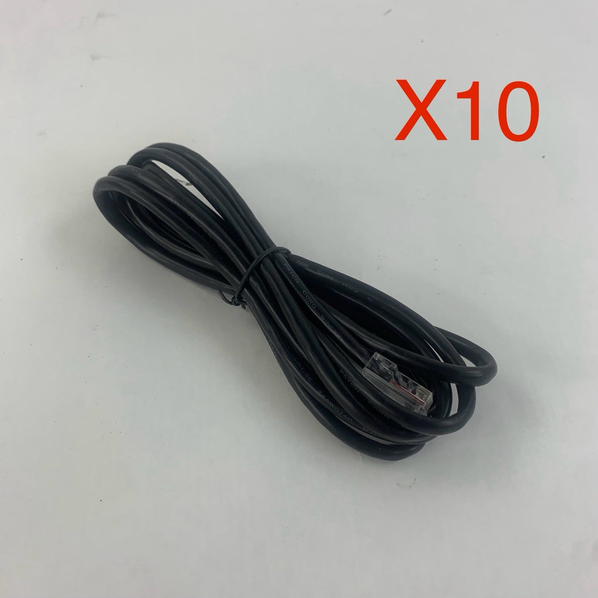 Sangoma RJ45 6.8 Foot Black Ethernet Cable Lot of 100