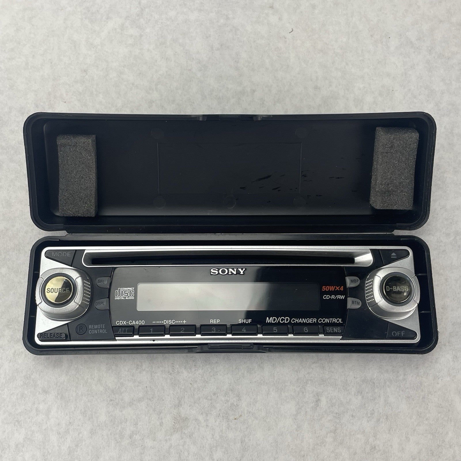 Sony CDX-CA400 Car Stereo Detachable  Faceplate Replacement Face Plate Only1