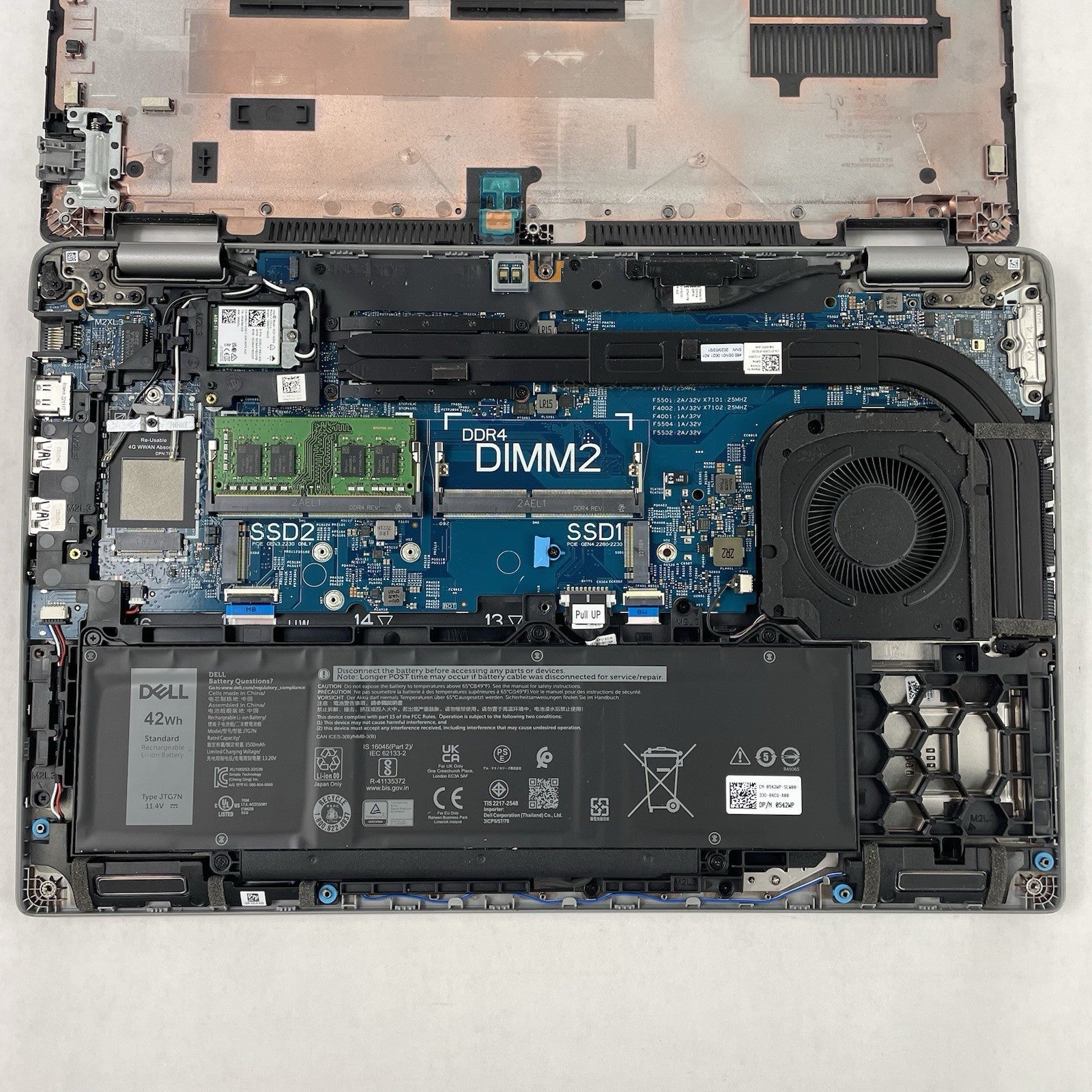 Dell Latitude 5540 15.6" i5-1345U 4.35 GHz 8 GB RAM No SSD/OS/AC - Worn17