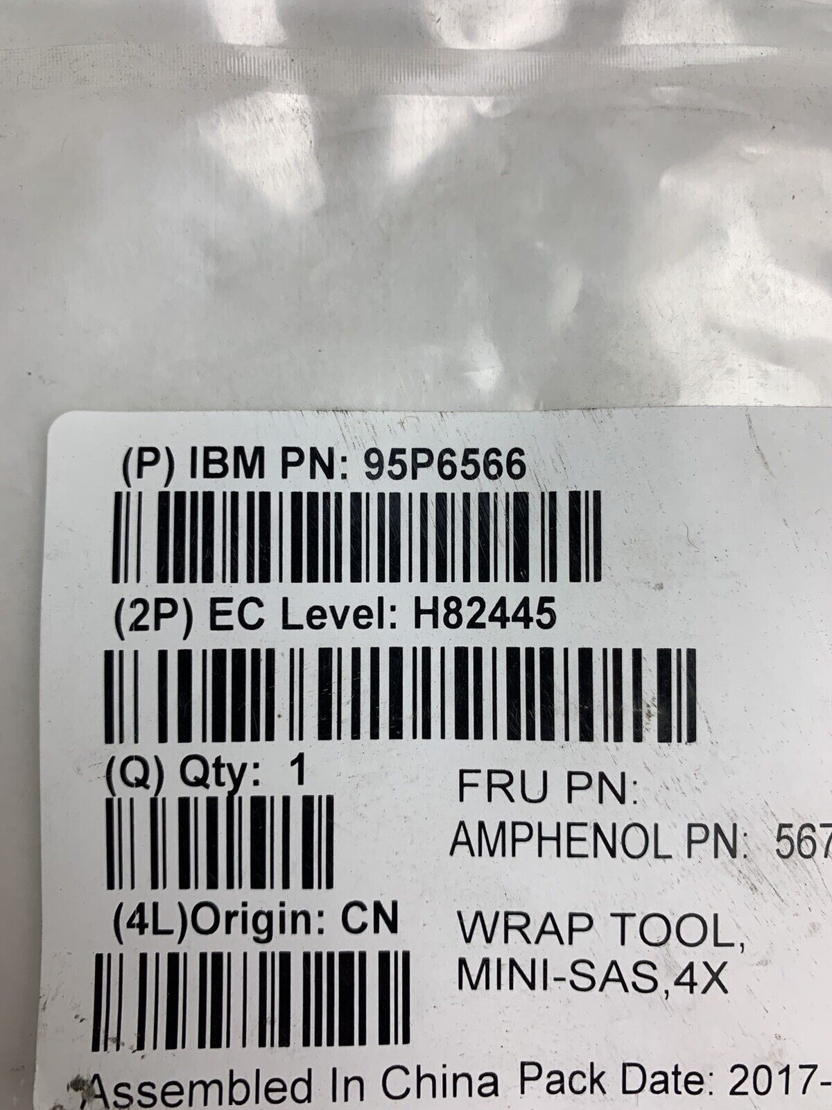 IBM 95P6566 Mini SAS Wrap Tool