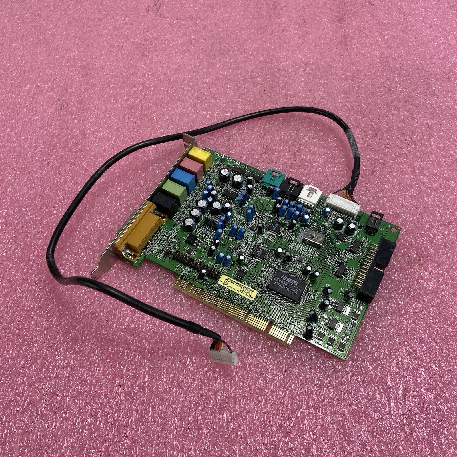 Turtle Beach Santa Cruz TB400-2541-02 PCI Audio Card w/FP Audio Cord0