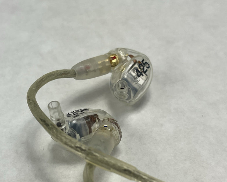 Shure SE425 In-Ear Only Headphones Clear