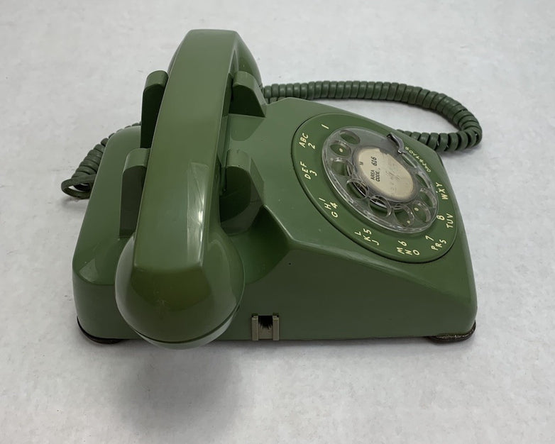 Western Electric 500 Vintage Rotary Telephone Green