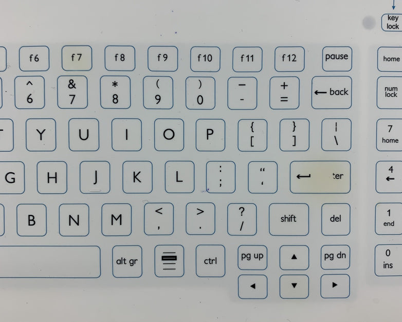 PureKeys K103EN-RF USB Wireless Medical Keyboard w/ Number Pad