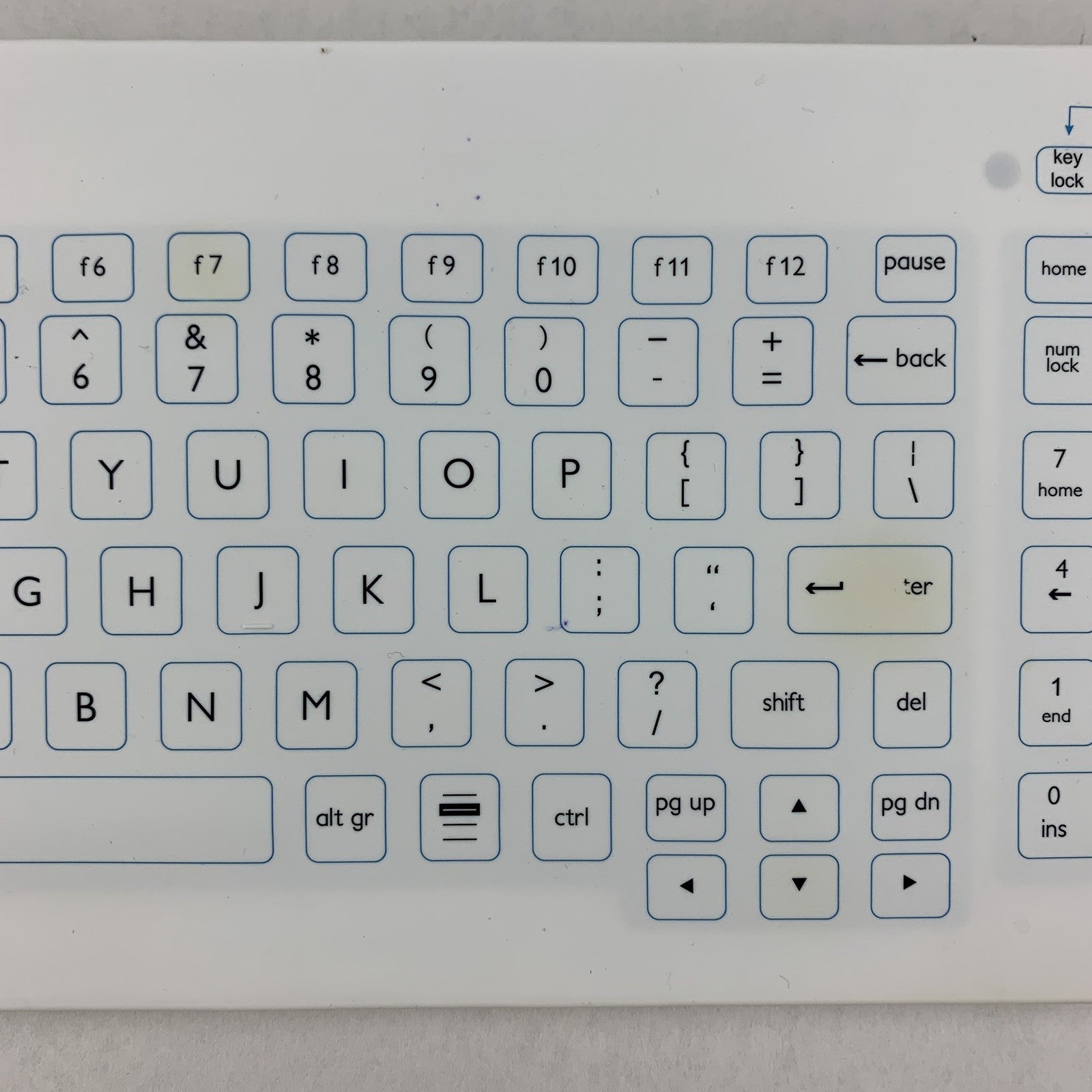 PureKeys K103EN-RF USB Wireless Medical Keyboard w/ Number Pad3