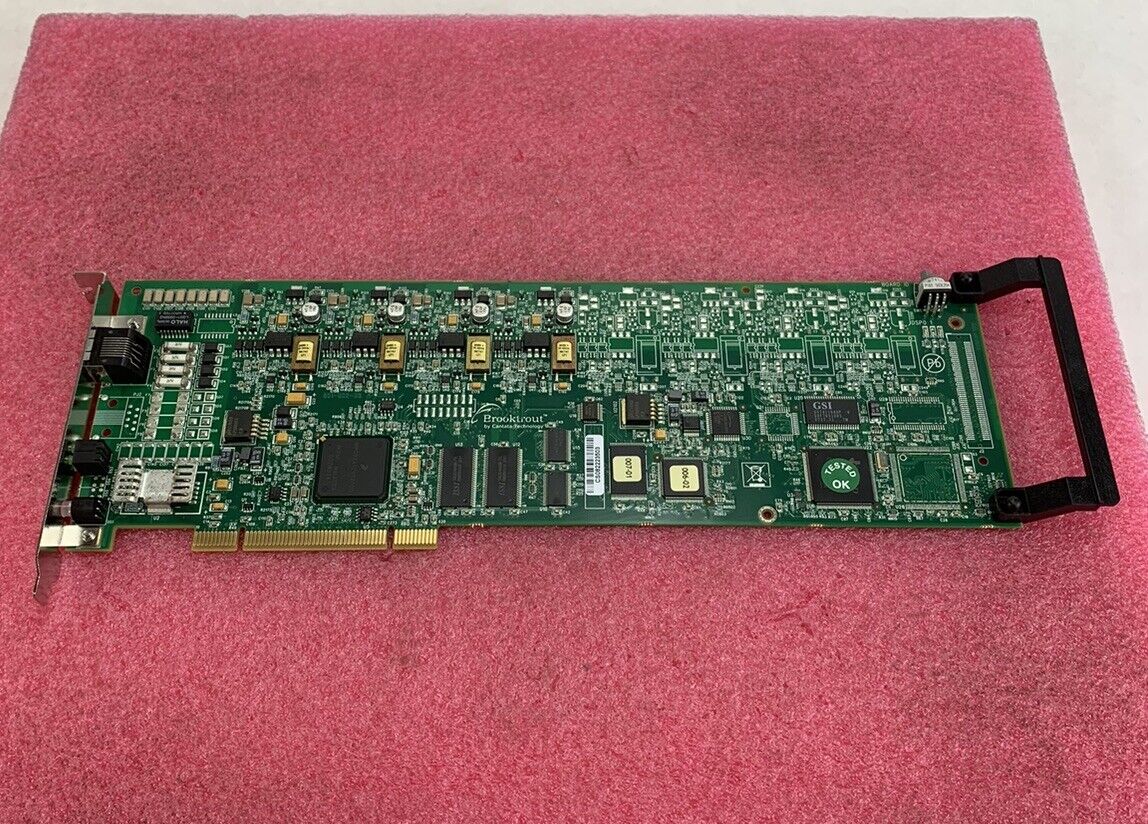 Brooktrout TR1034+P4-4L-R Voice and Fax Board PCI 901-002-09
