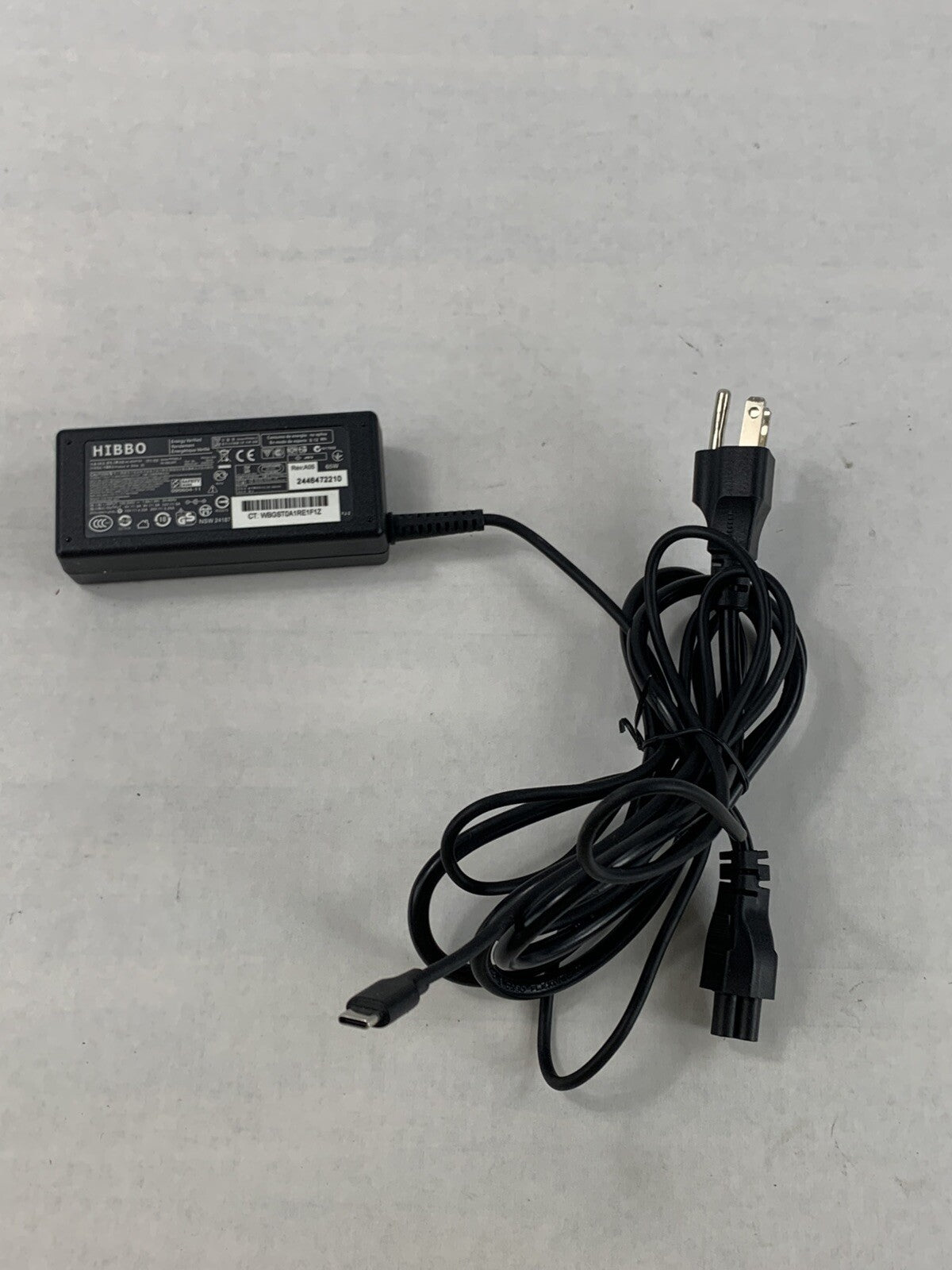 Hibbo PPP009L-E AC Adapter 65W (Lot of 2)