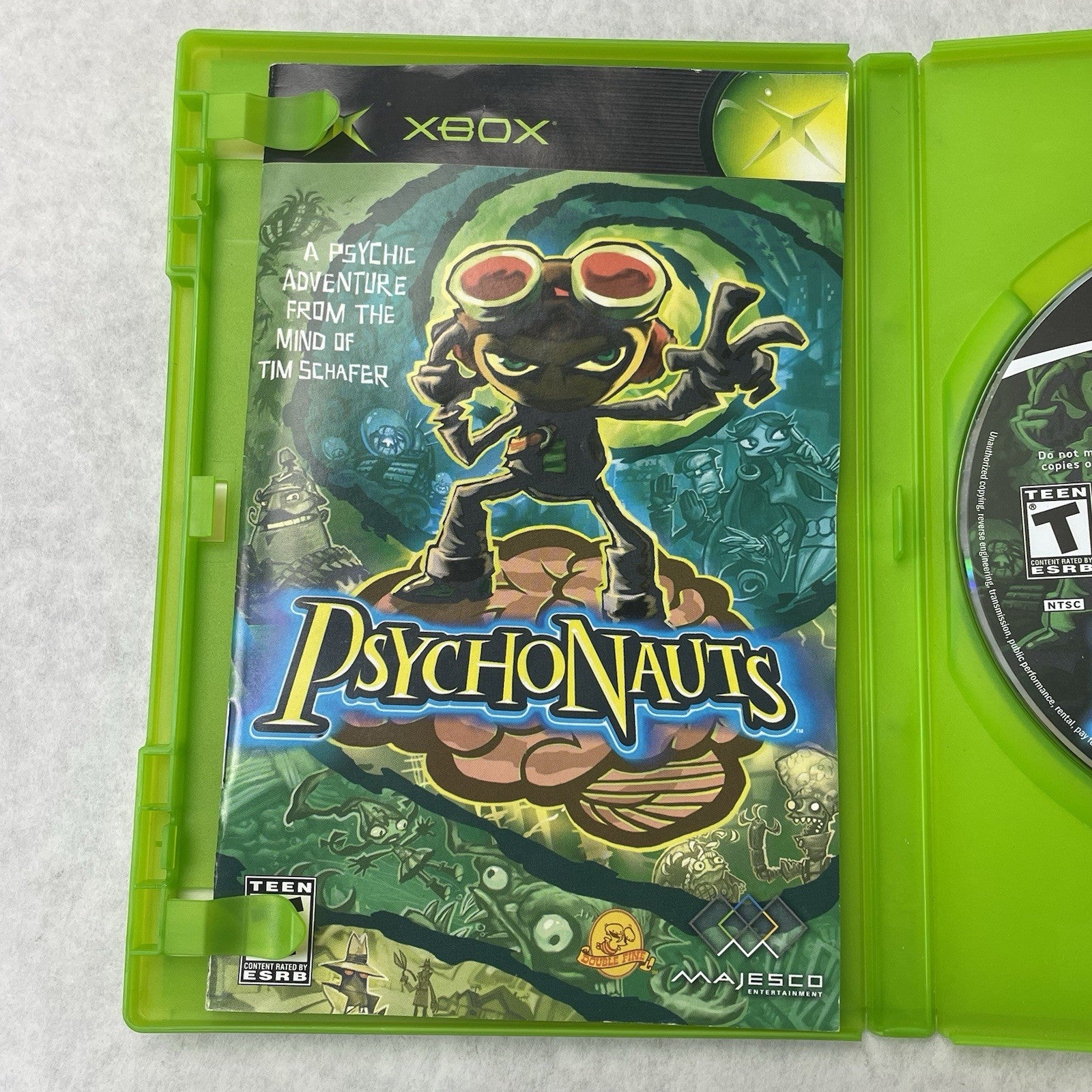 Psychonauts Xbox Original Untested7