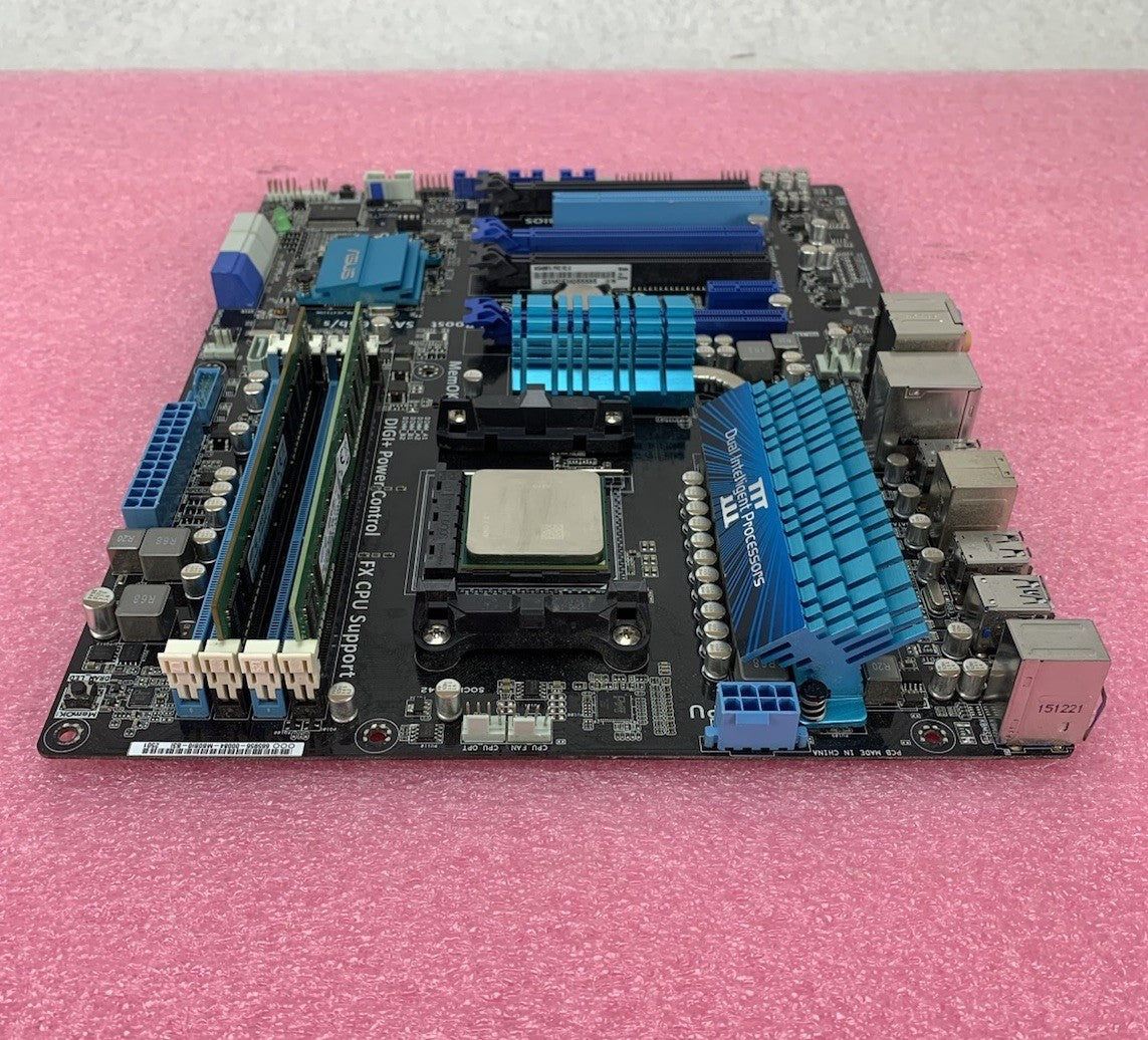 Asus MSA99FX Pro R2.0 Motherboard AMD FX-8350 4GHz 8GB RAM 2 Sticks No Shield3
